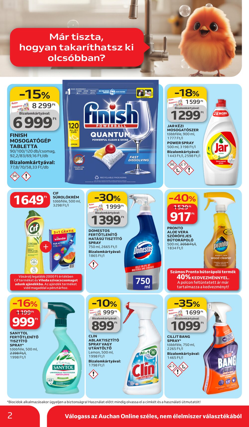 Auchan akciós újság 2026.03.05-től - 2. oldal.