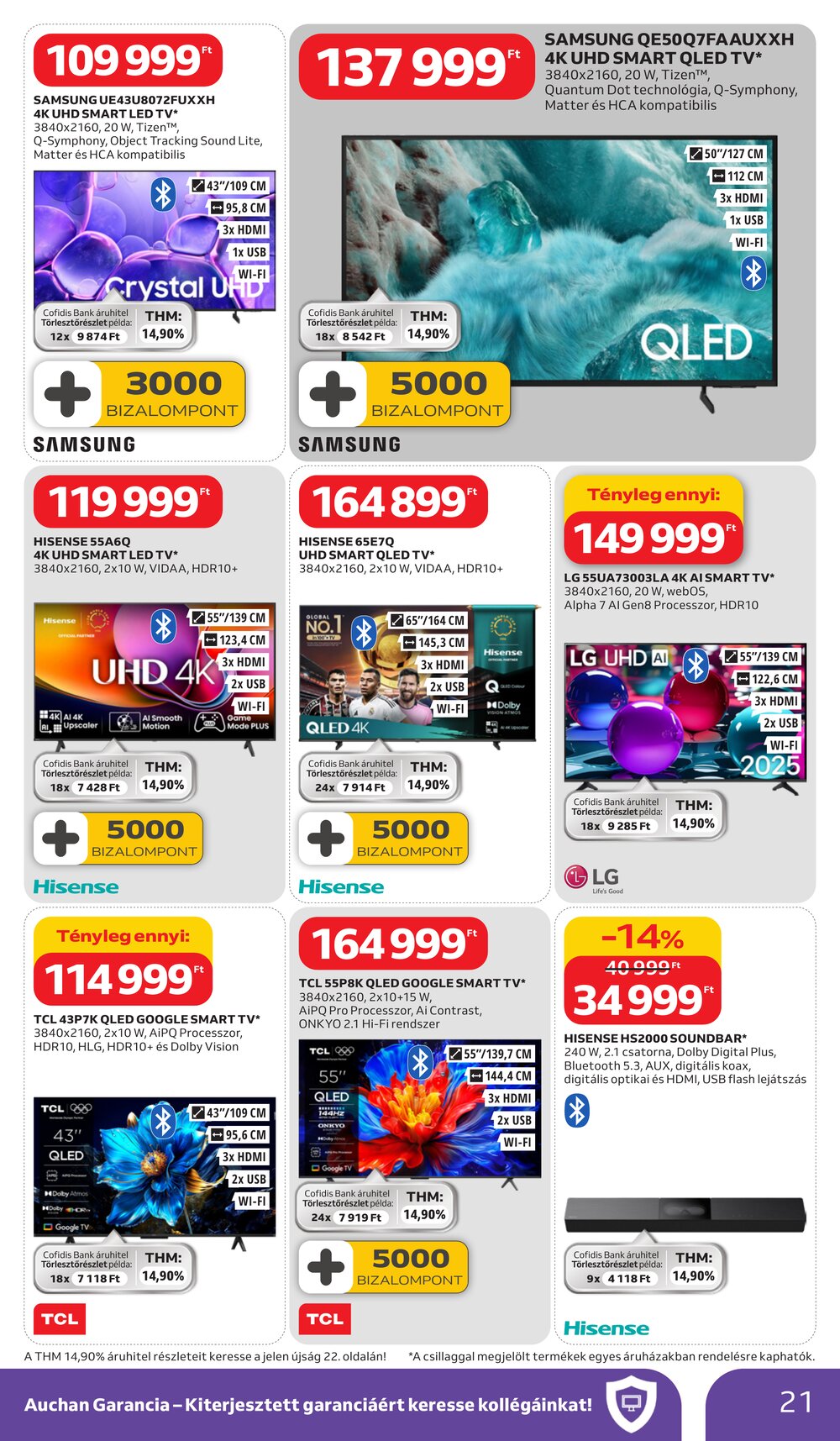 Auchan akciós újság 2026.03.05-től - 21. oldal.