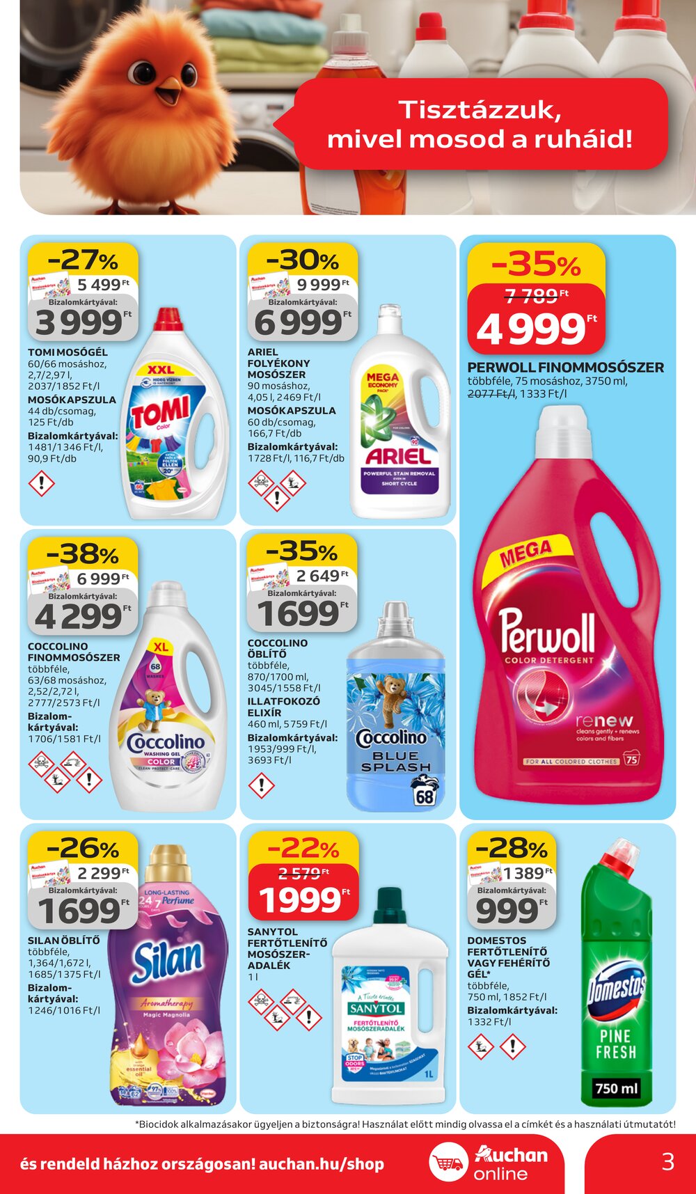 Auchan akciós újság 2026.03.05-től - 3. oldal.