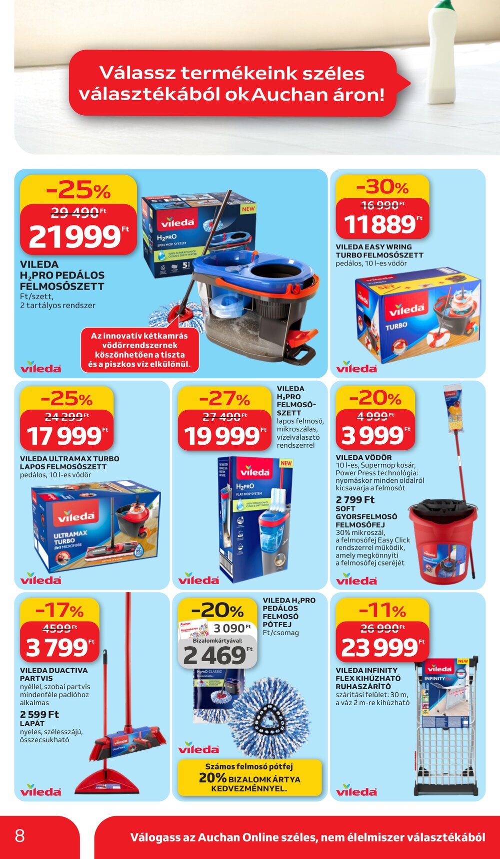 Auchan akciós újság 2026.03.05-től - 8. oldal.