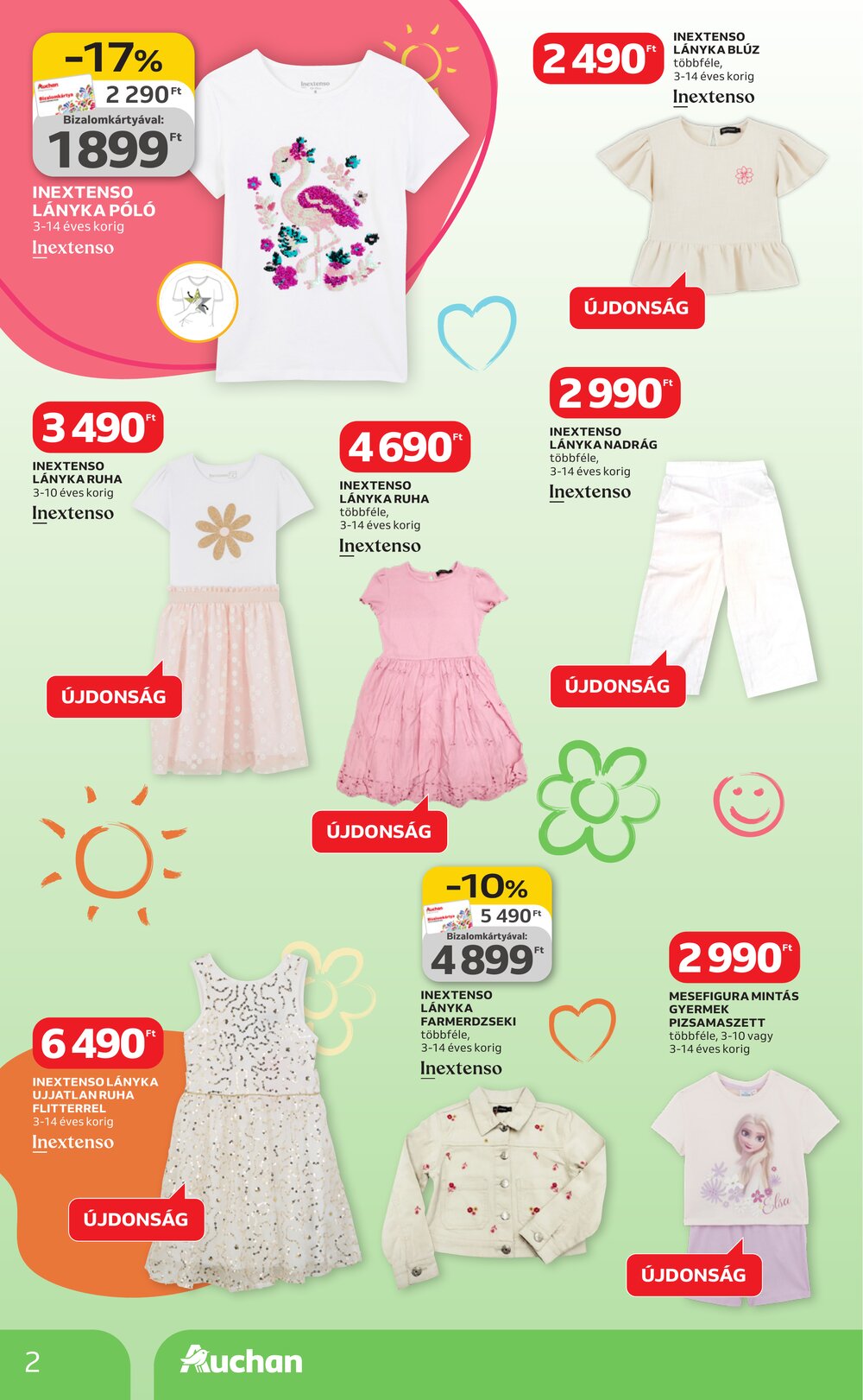 Auchan akciós újság 2026.03.05-től - 2. oldal.