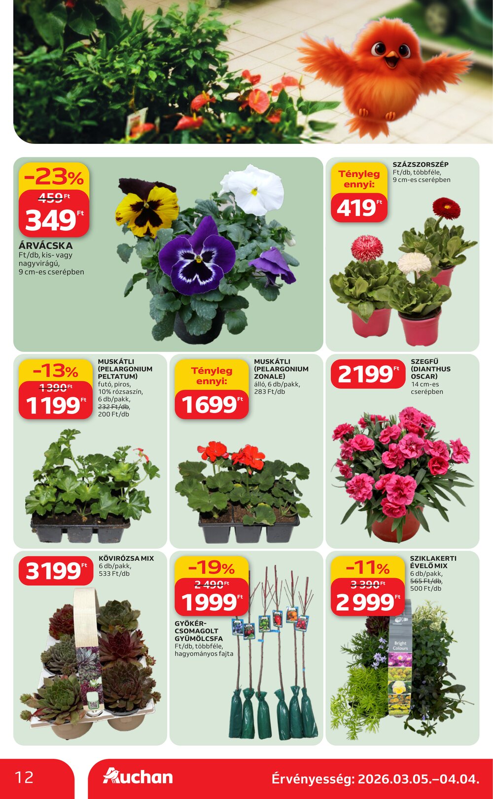 Auchan akciós újság 2026.03.05-től - 12. oldal.