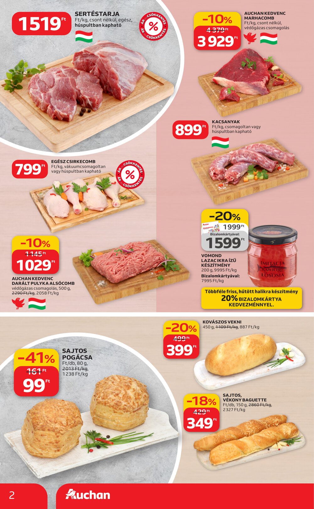 Auchan akciós újság 2026.03.05-től - 2. oldal.