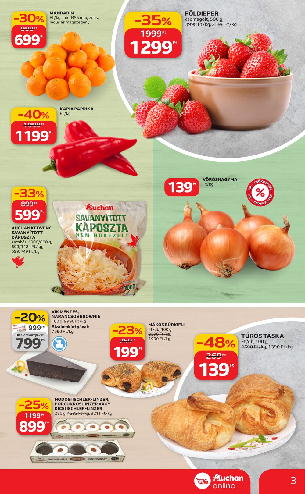 Auchan akciós újság 2026.03.05-től - 3. oldal.
