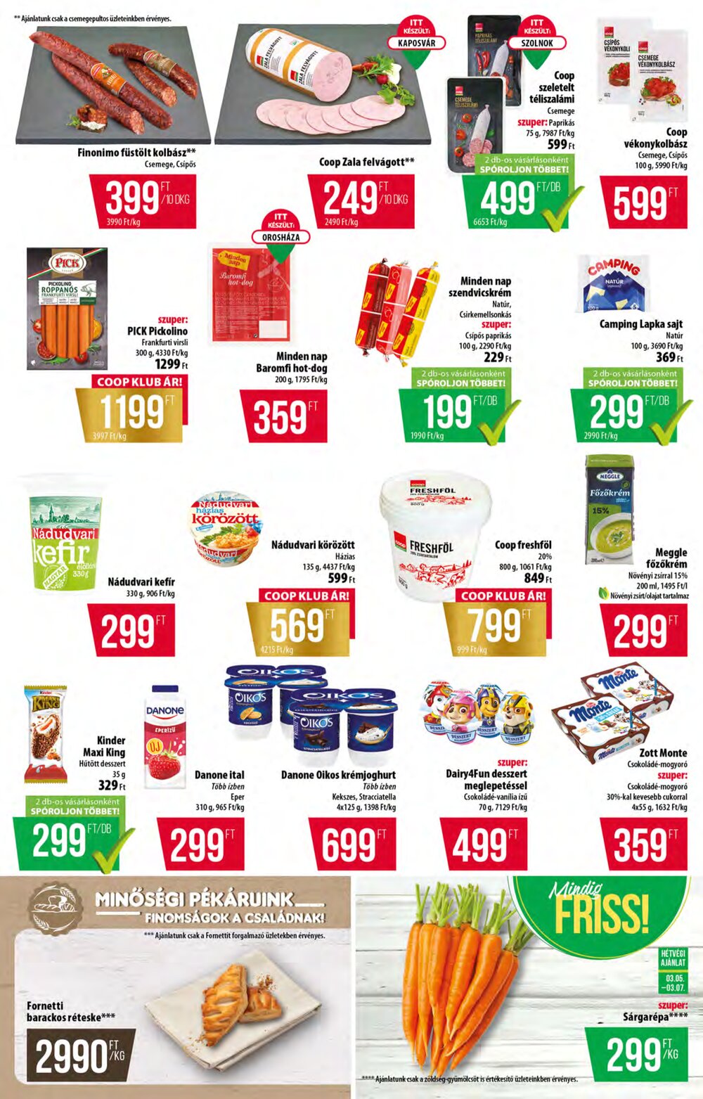 Coop akciós újság 2026.03.05-től - 2. oldal.