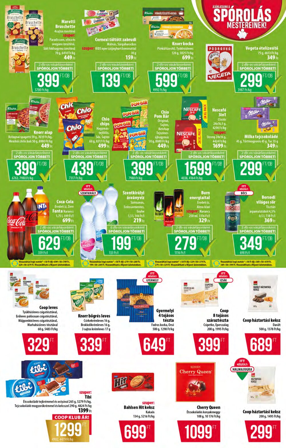 Coop akciós újság 2026.03.05-től - 5. oldal.