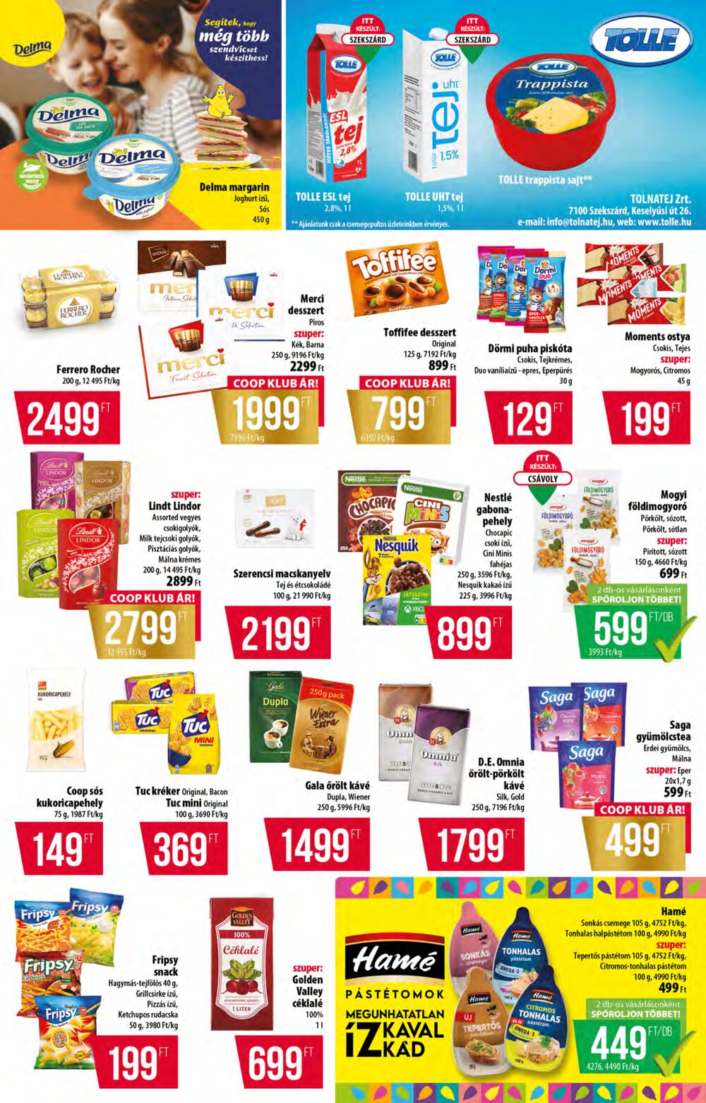 Coop akciós újság 2026.03.05-től - 6. oldal.
