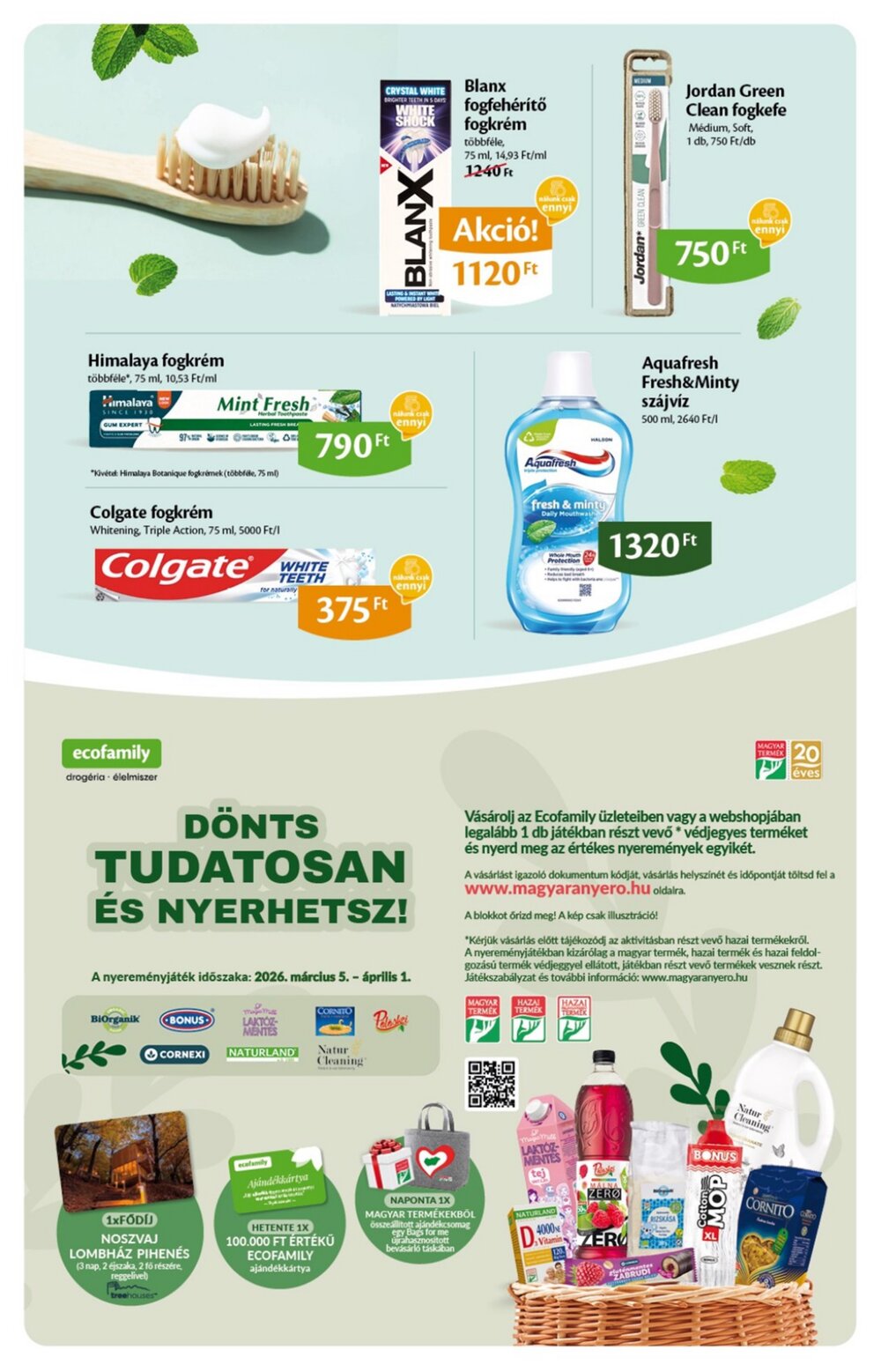 EcoFamily akciós újság 2026.03.05-től - 10. oldal.