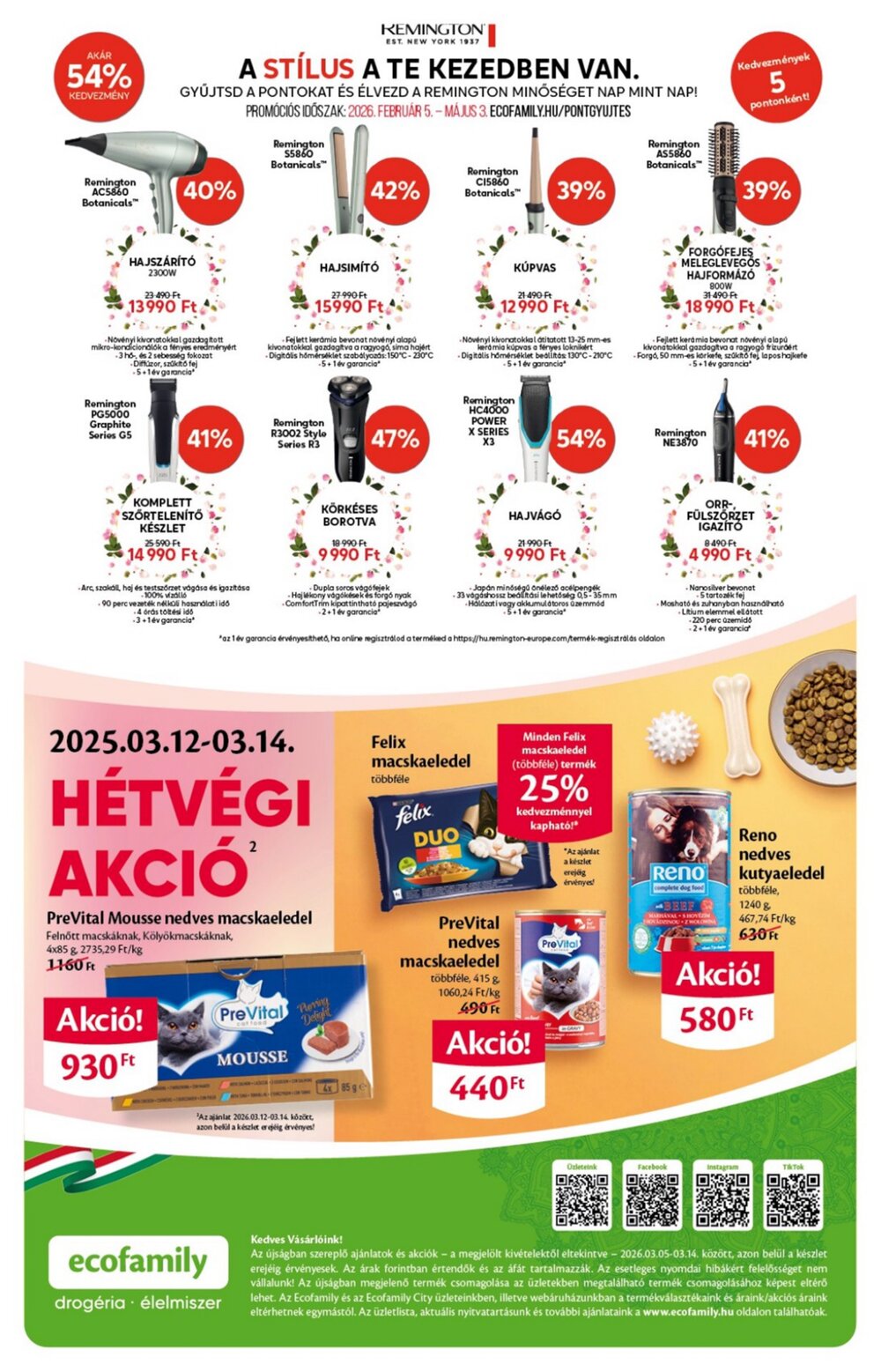 EcoFamily akciós újság 2026.03.05-től - 16. oldal.