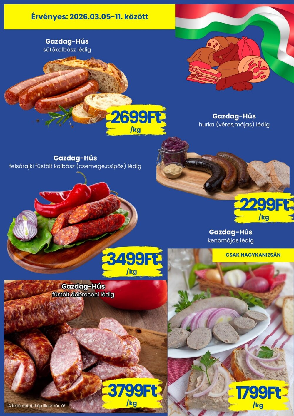 Magnetic áruházak akciós újság 2026.03.05-től - 3. oldal.