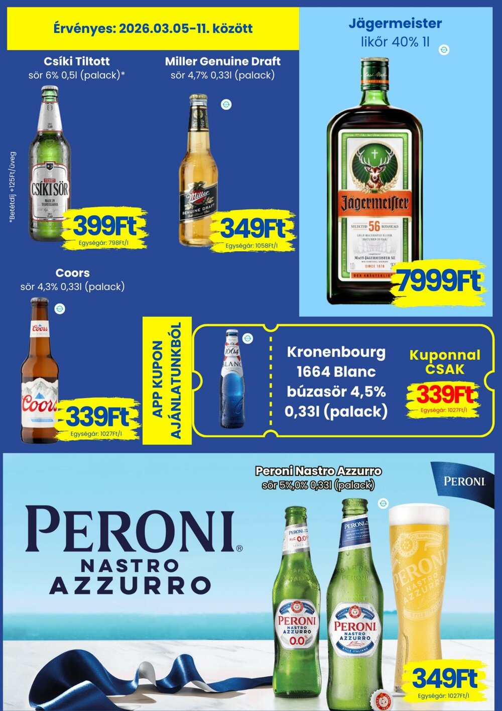 Magnetic áruházak akciós újság 2026.03.05-től - 6. oldal.