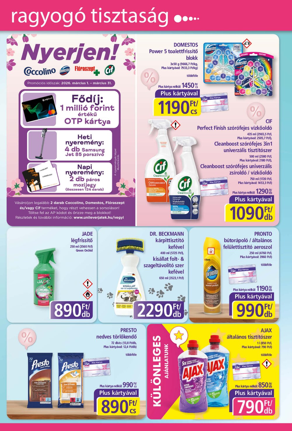 PlusMarket akciós újság 2026.03.05-től - 3. oldal.