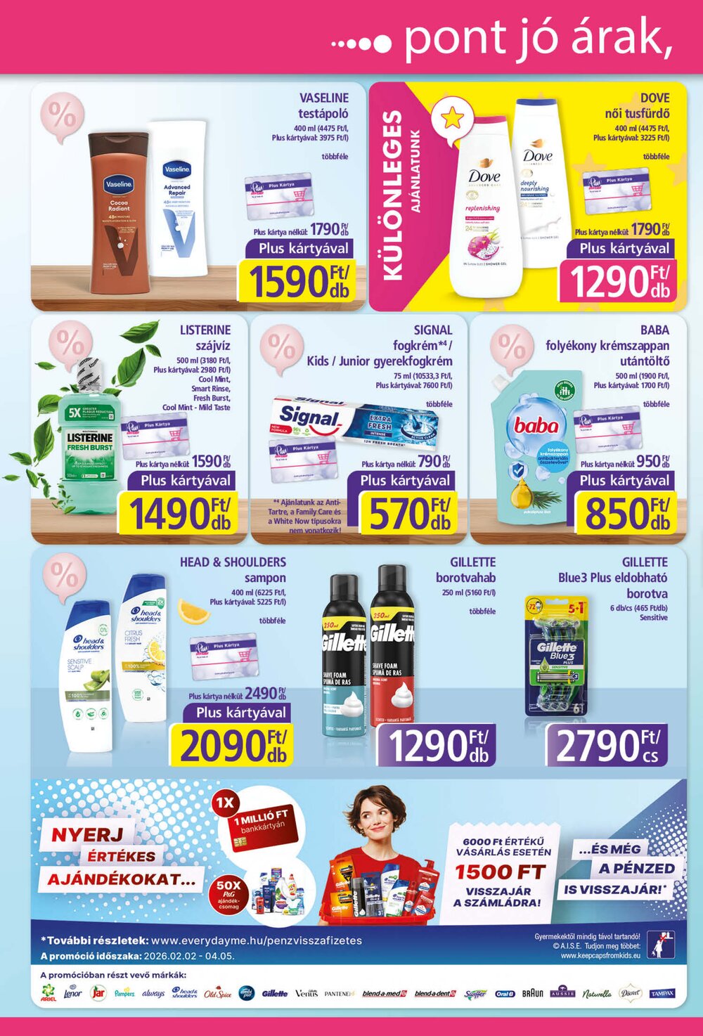 PlusMarket akciós újság 2026.03.05-től - 6. oldal.
