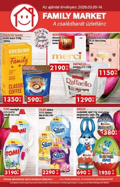 Family Market akciós újság 2026.03.05-től