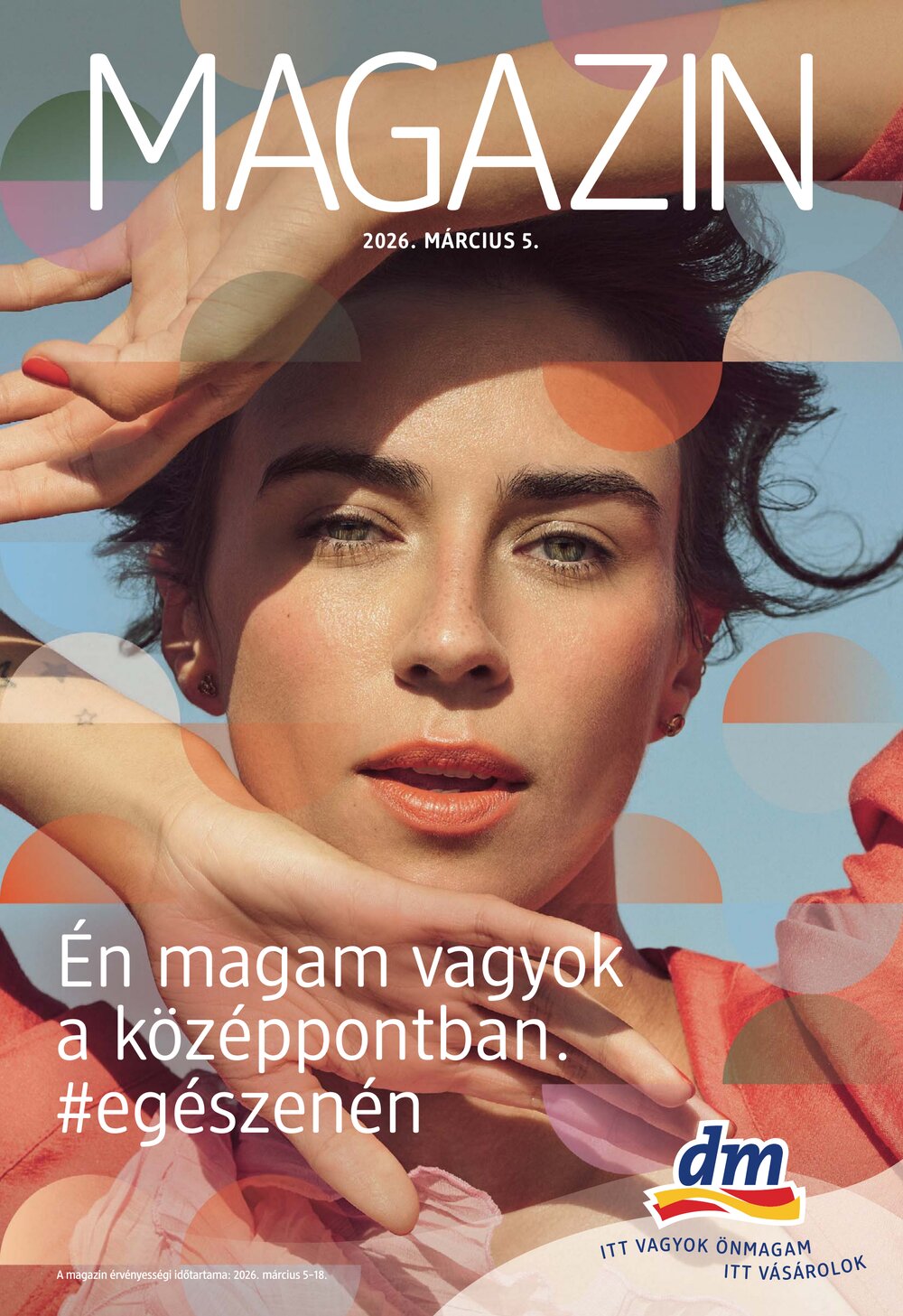 DM drogéria akciós újság 2026.03.05-től - 1. oldal.