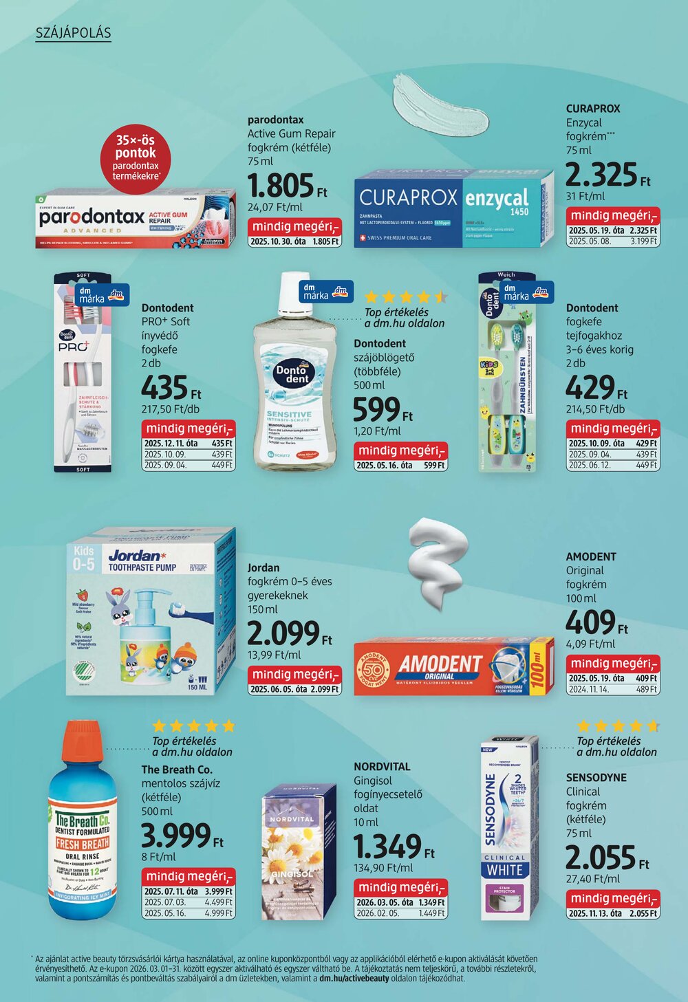 DM drogéria akciós újság 2026.03.05-től - 12. oldal.