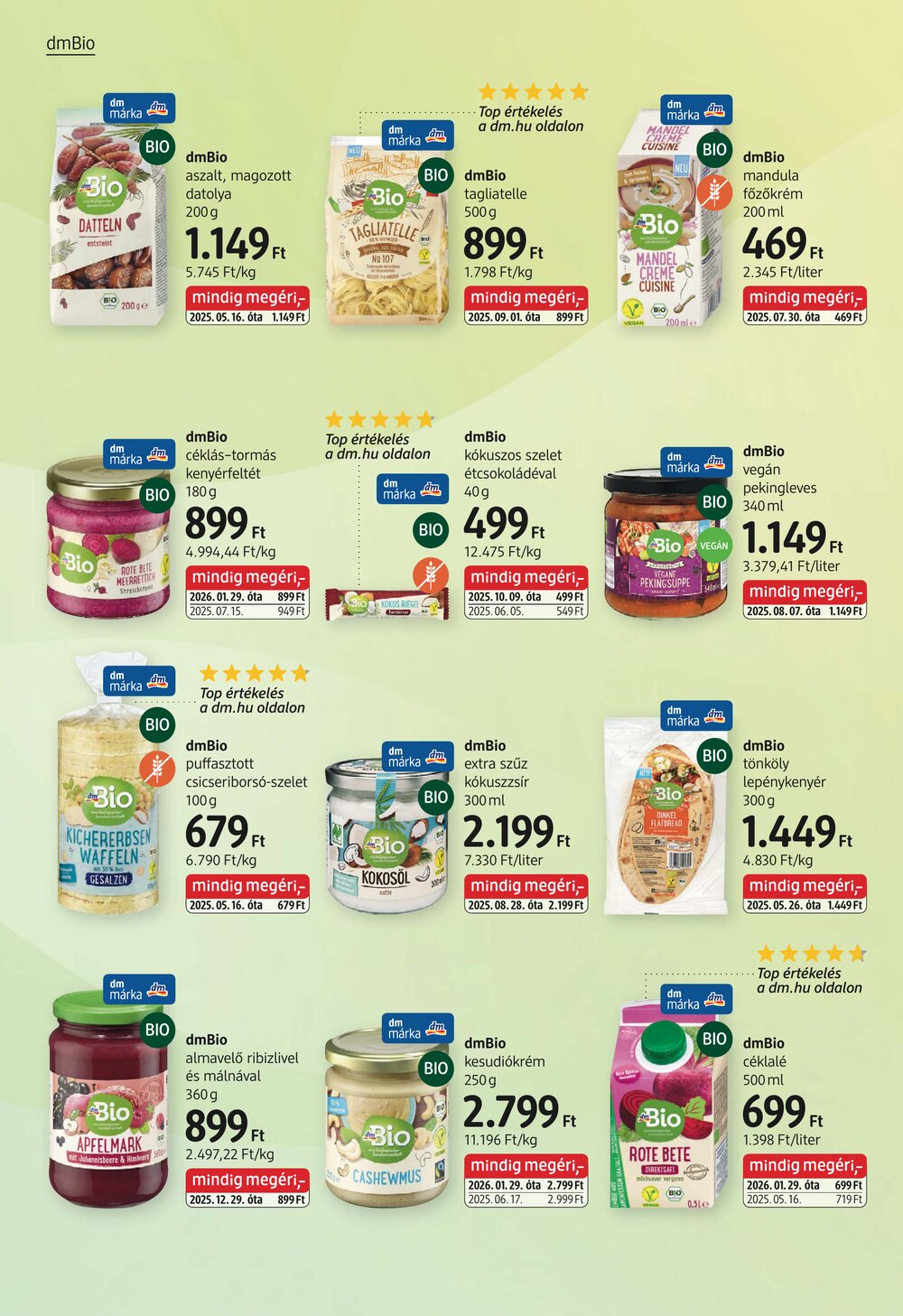 DM drogéria akciós újság 2026.03.05-től - 16. oldal.