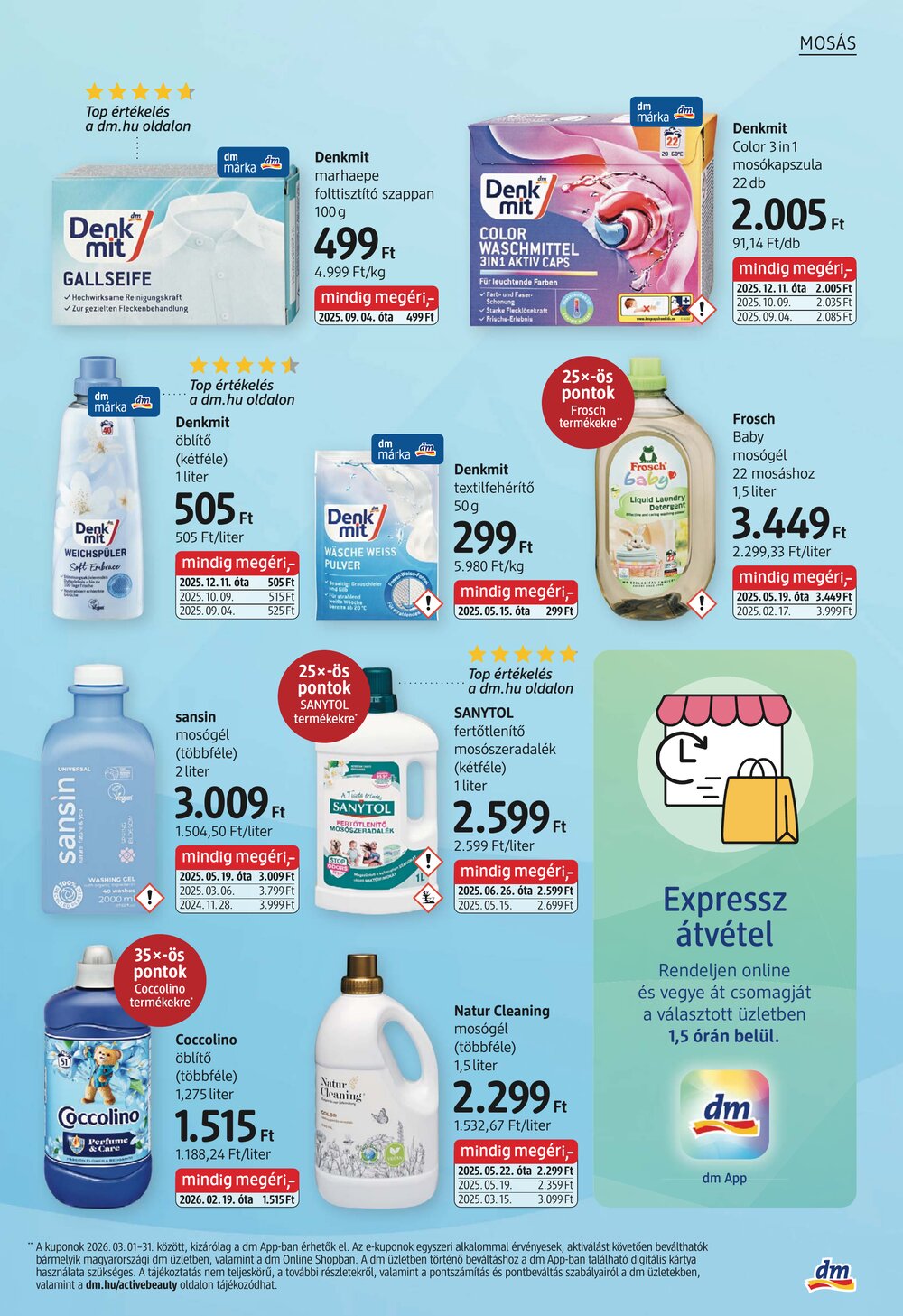 DM drogéria akciós újság 2026.03.05-től - 21. oldal.