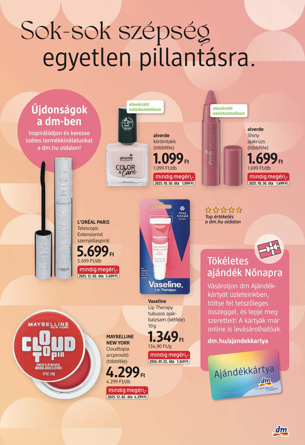 DM drogéria akciós újság 2026.03.05-től - 3. oldal.