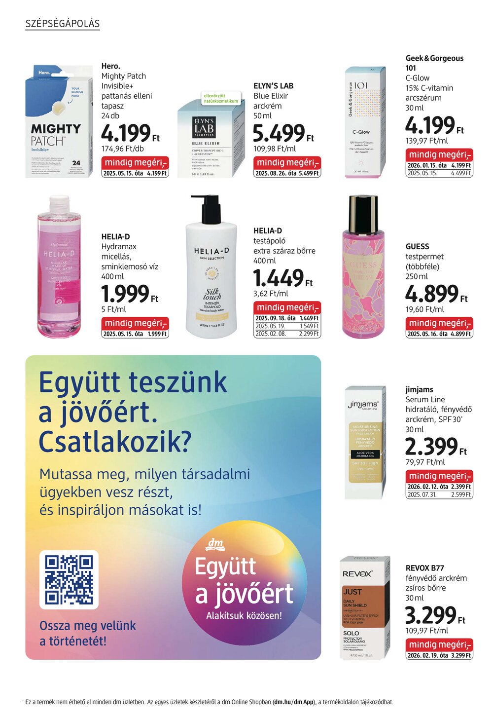 DM drogéria akciós újság 2026.03.05-től - 6. oldal.