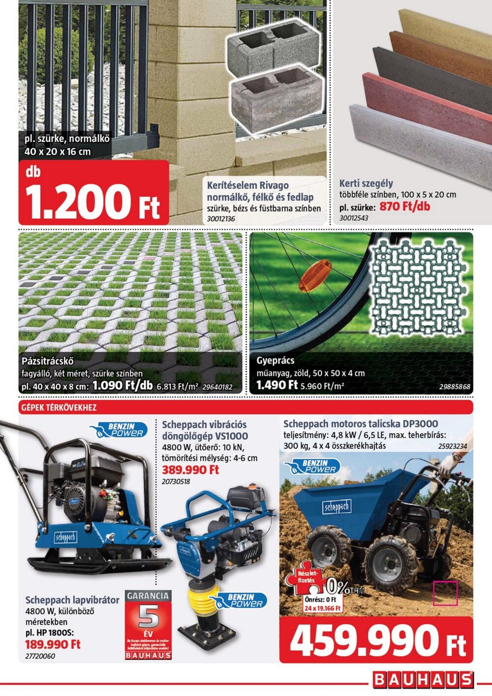 Bauhaus akciós újság 2026.03.05-től - 15. oldal.