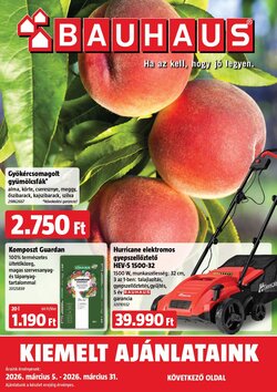 Bauhaus akciós újság 2026.03.05-től
