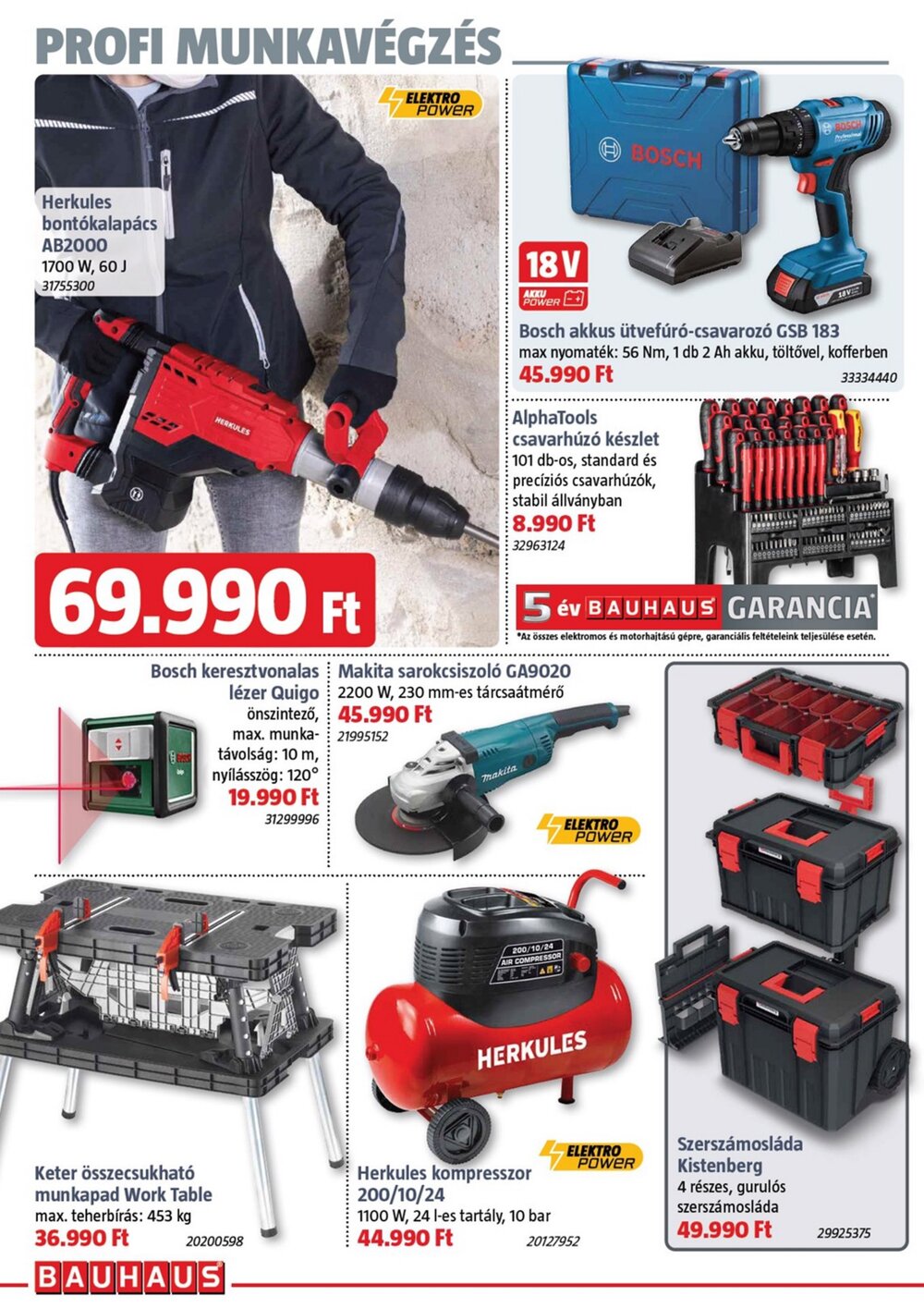 Bauhaus akciós újság 2026.03.05-től - 22. oldal.