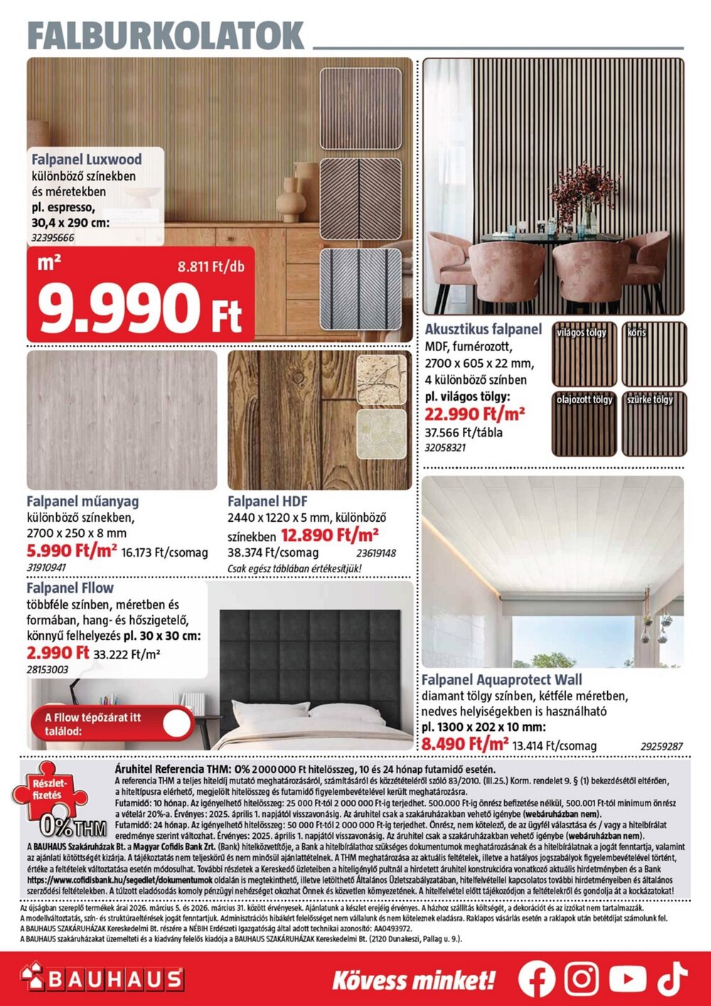 Bauhaus akciós újság 2026.03.05-től - 32. oldal.