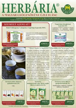 Herbária akciós újság 2026.03.05-től