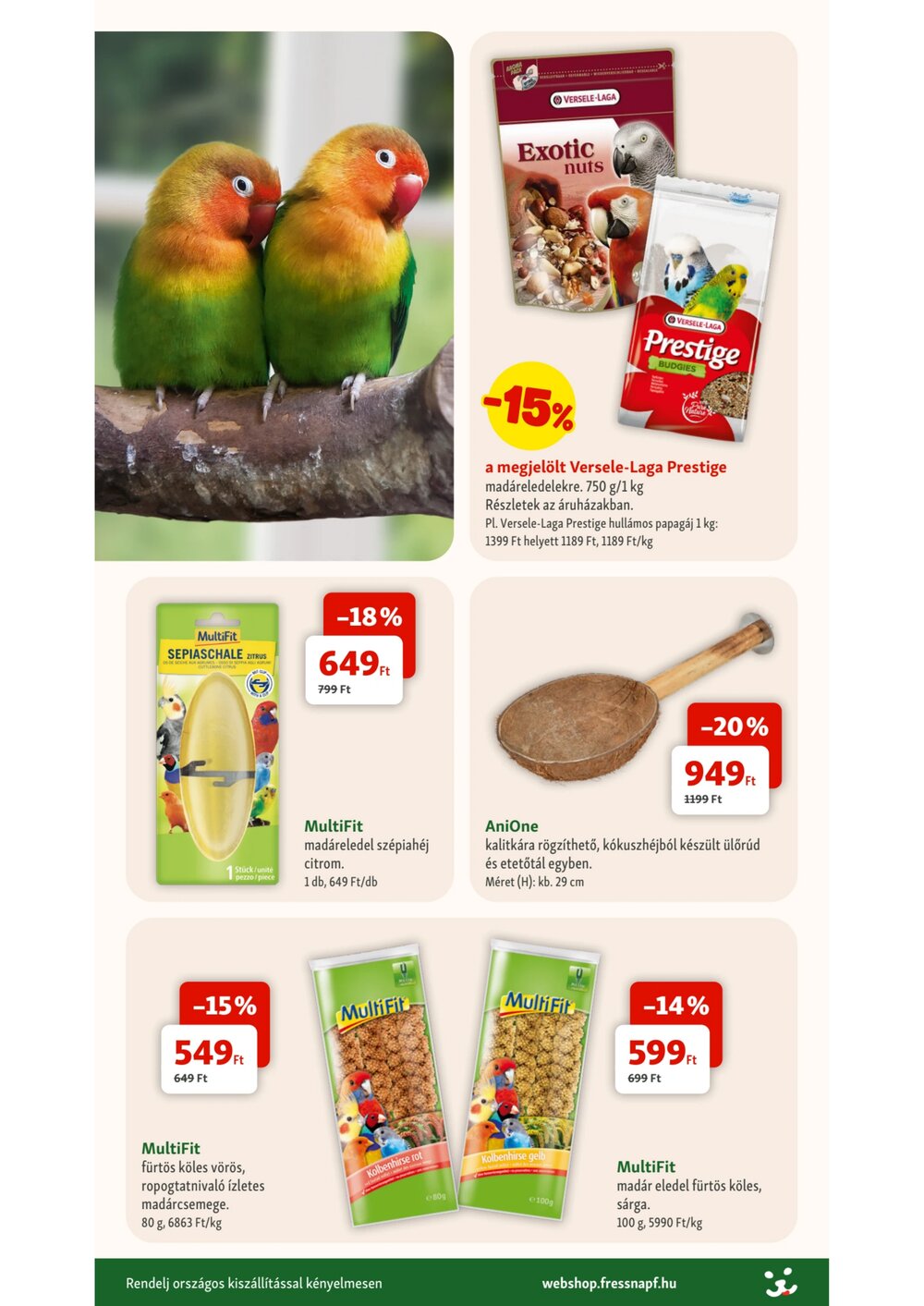 Fressnapf akciós újság 2026.03.05-től - 14. oldal.