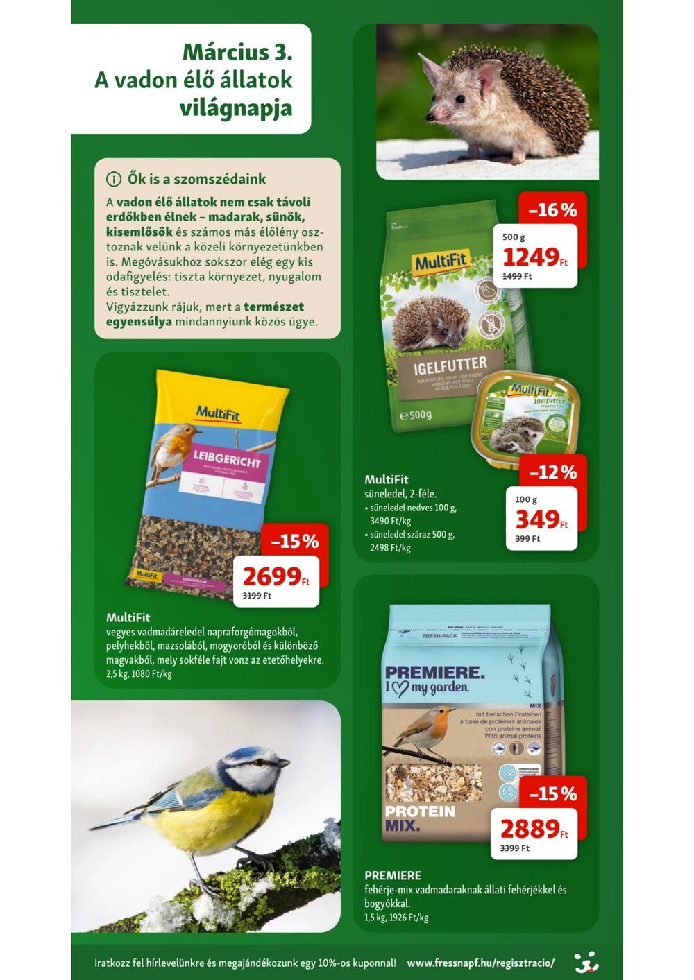 Fressnapf akciós újság 2026.03.05-től - 16. oldal.