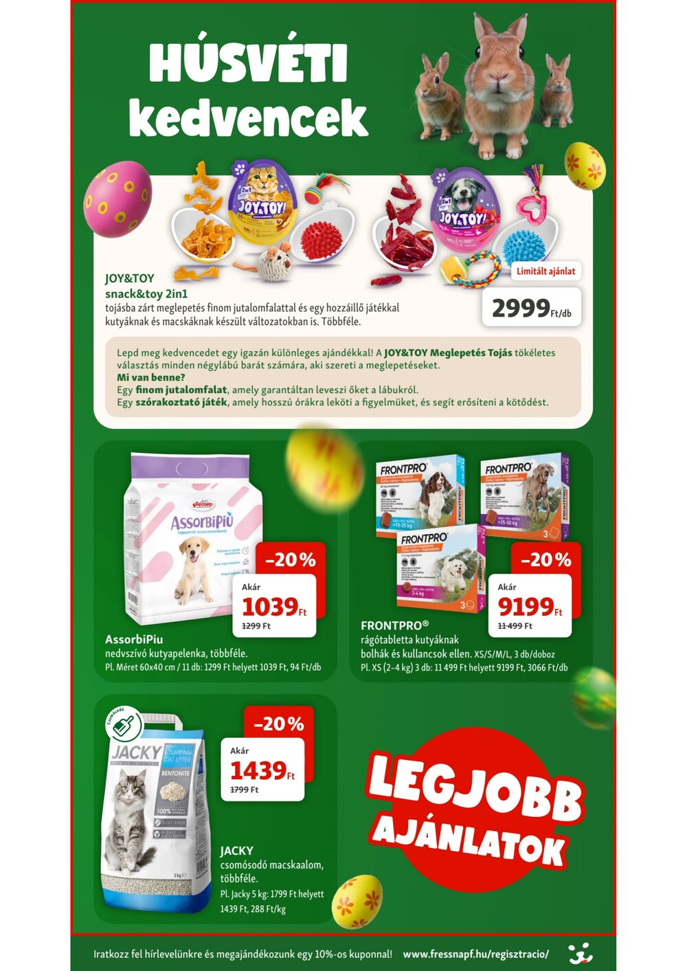 Fressnapf akciós újság 2026.03.05-től - 2. oldal.