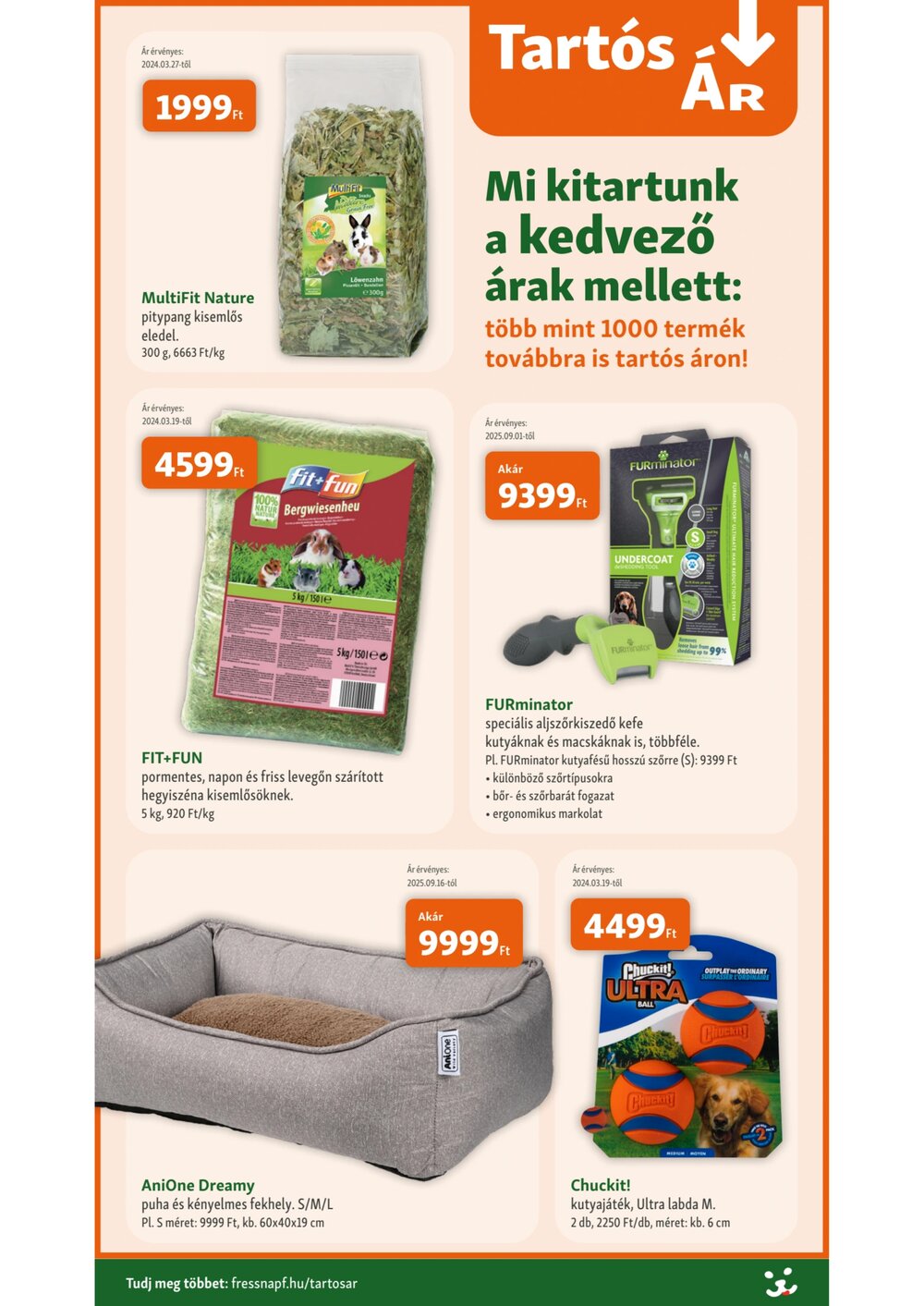 Fressnapf akciós újság 2026.03.05-től - 3. oldal.