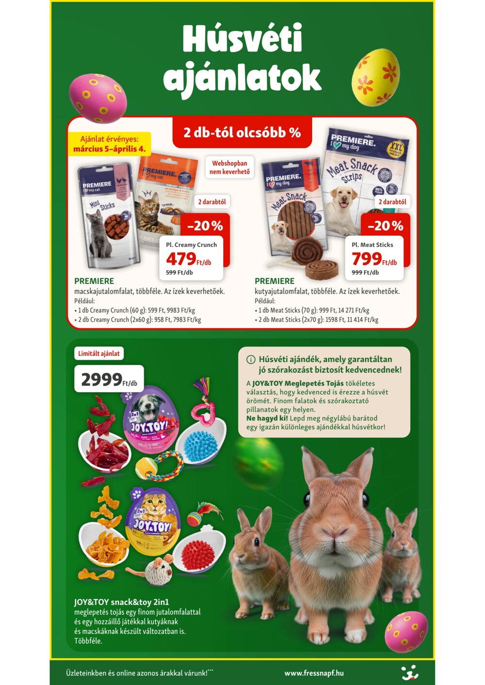 Fressnapf akciós újság 2026.03.05-től - 5. oldal.