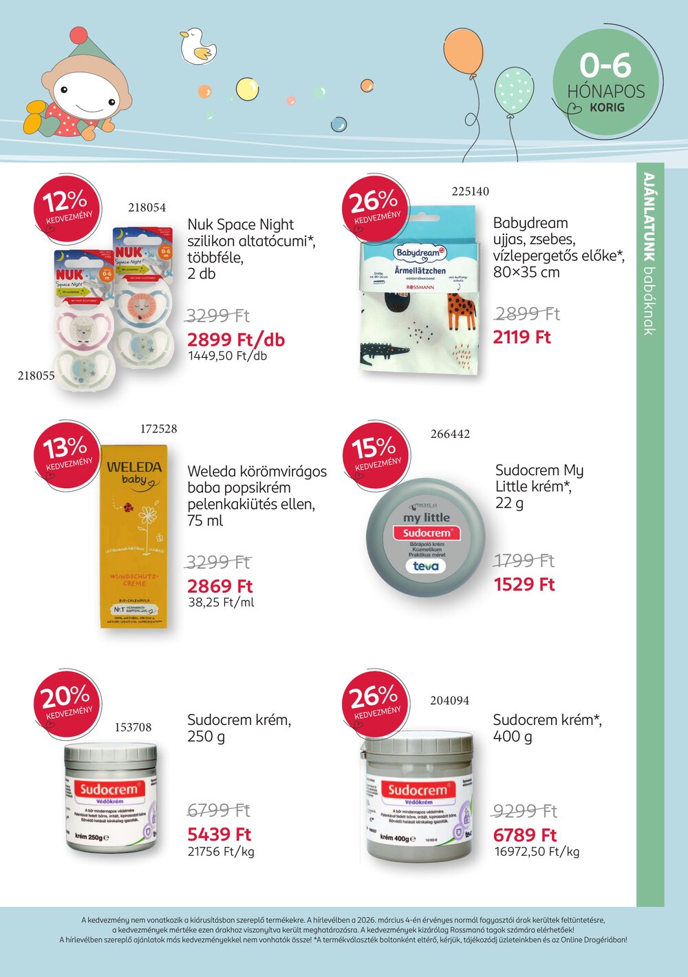 Rossmann akciós újság 2026.03.09-től - 7. oldal.