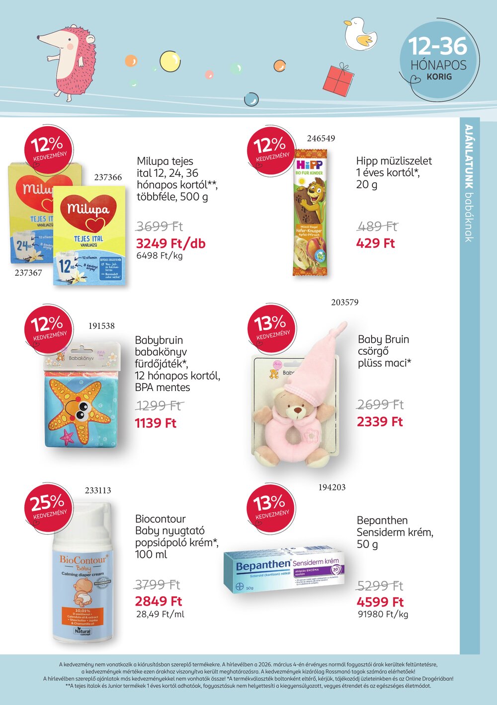 Rossmann akciós újság 2026.03.09-től - 9. oldal.