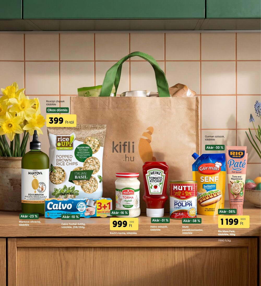 Kifli.hu akciós újság 2026.03.09-től - 31. oldal.