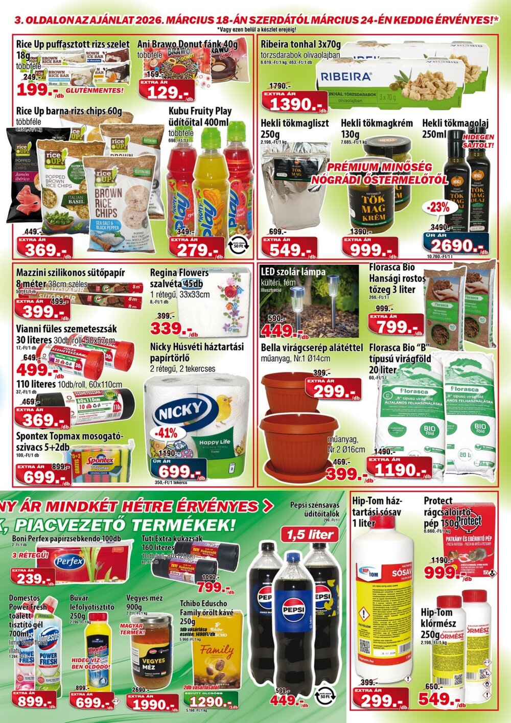 Vianni drogéria akciós újság 2026.03.11-től - 3. oldal.