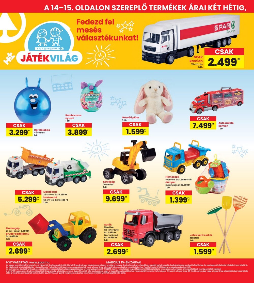 Interspar akciós újság 2026.03.12-től - 14. oldal.