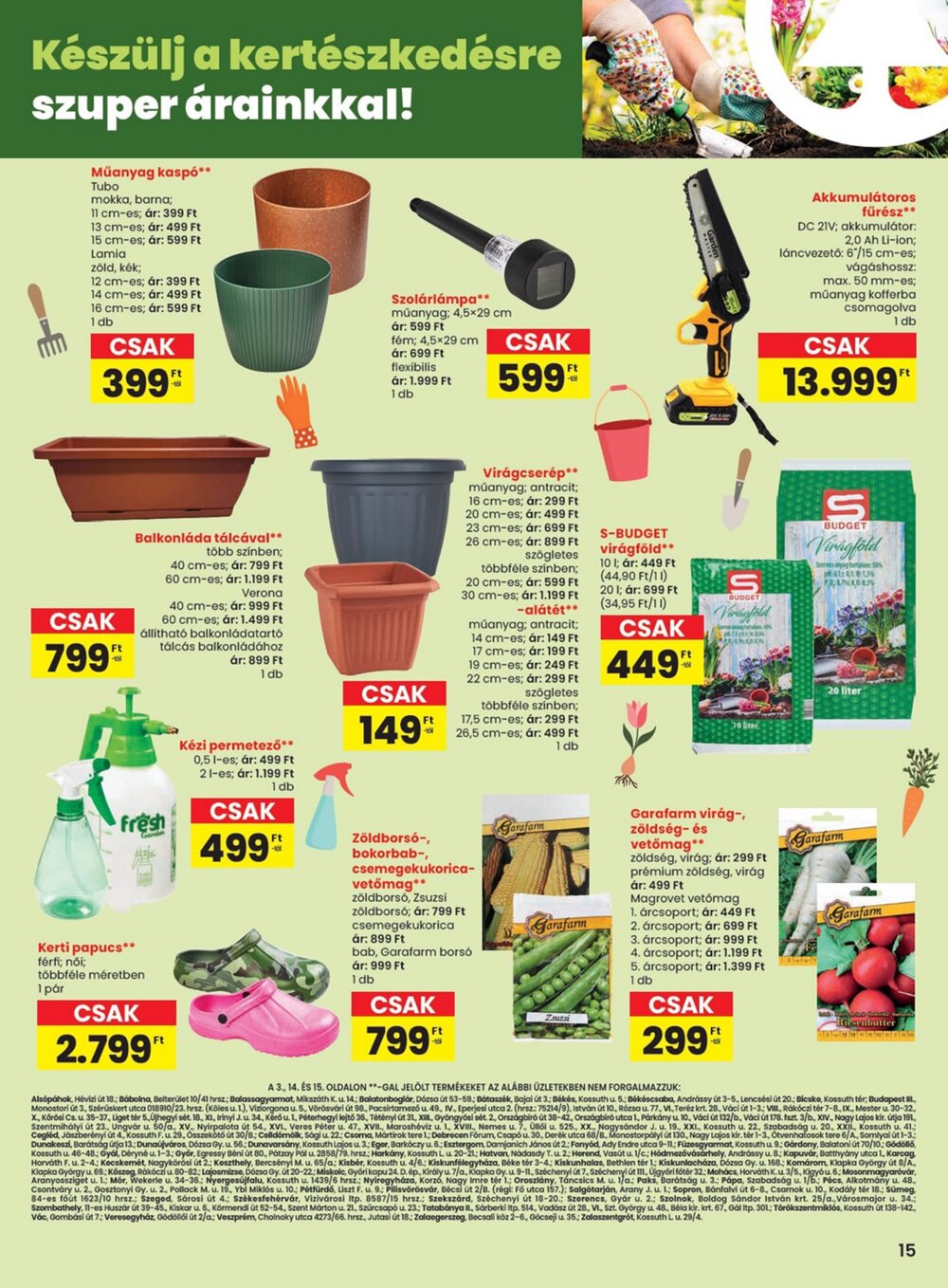 Spar akciós újság 2026.03.12-től - 15. oldal.