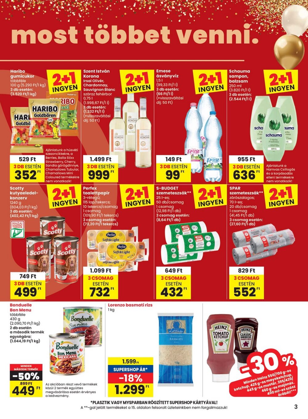 Spar akciós újság 2026.03.12-től - 3. oldal.