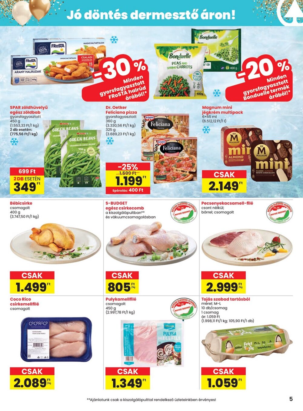 Spar akciós újság 2026.03.12-től - 5. oldal.