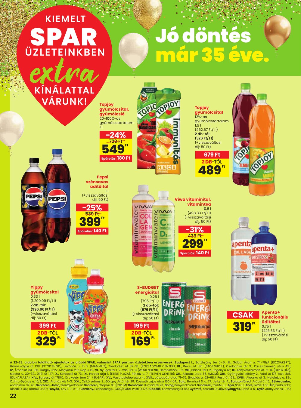 Spar Extra akciós újság 2026.03.12-től - 7. oldal.