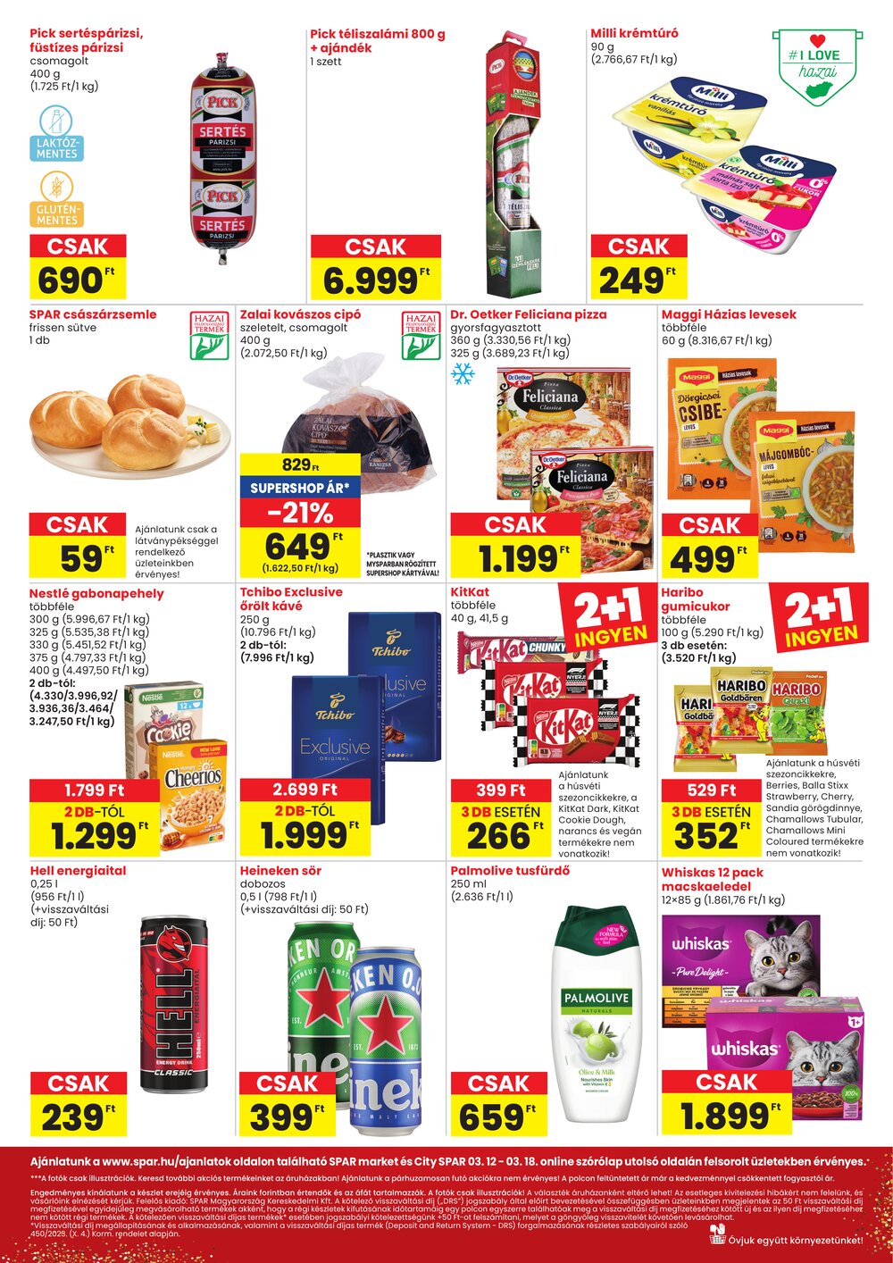Spar Market akciós újság 2026.03.12-től - 2. oldal.