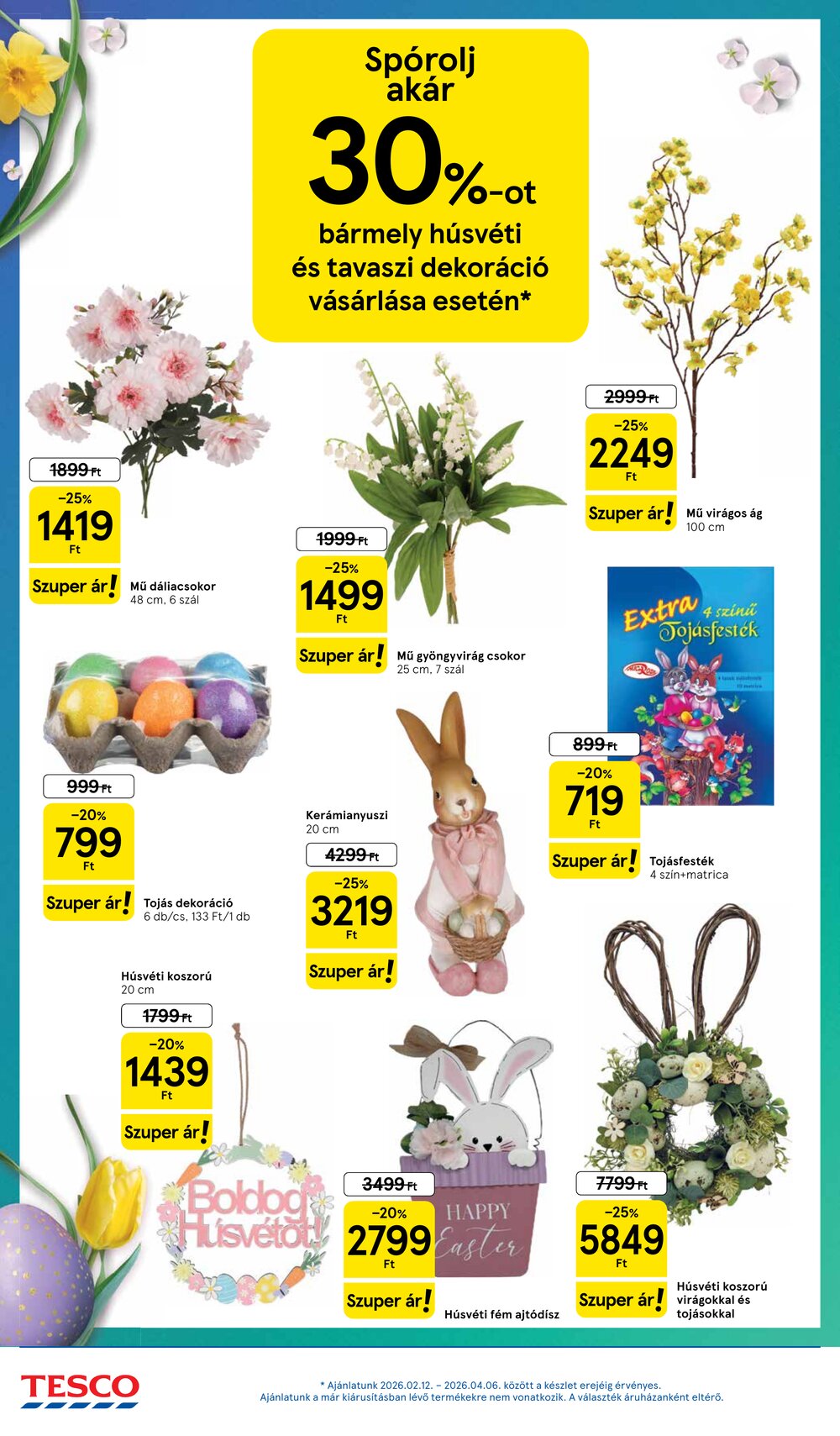Tesco akciós újság 2026.03.12-től - 12. oldal.
