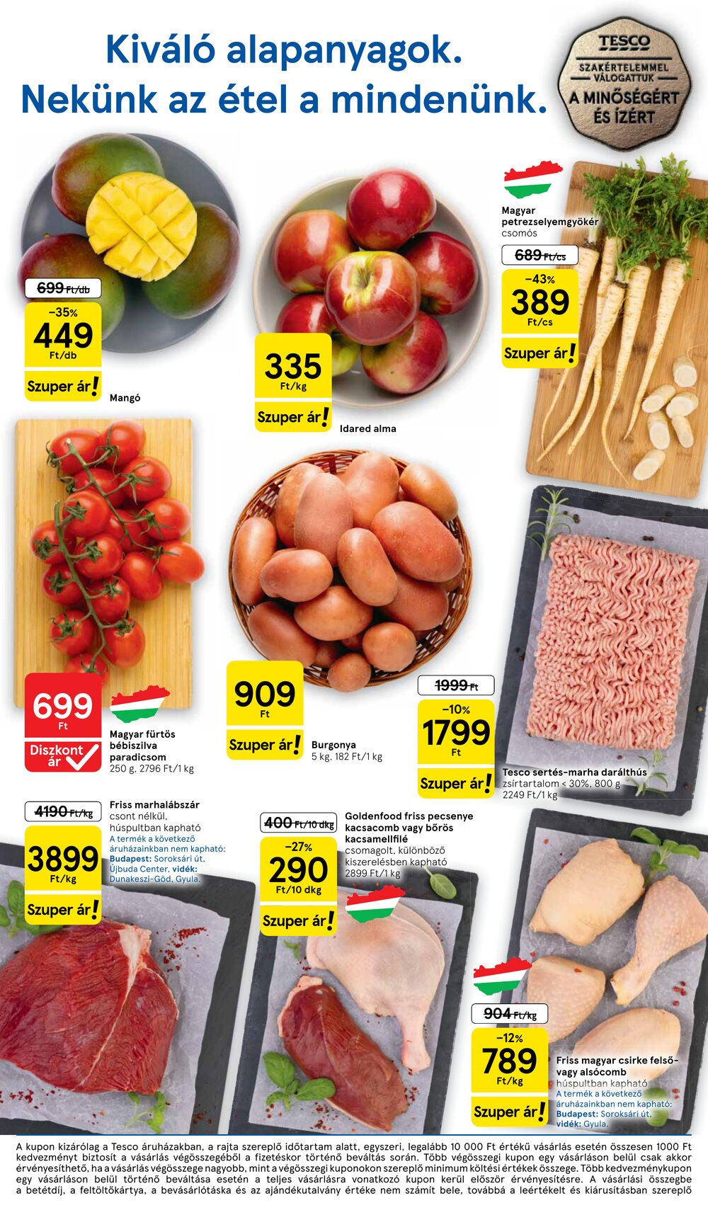 Tesco akciós újság 2026.03.12-től - 2. oldal.