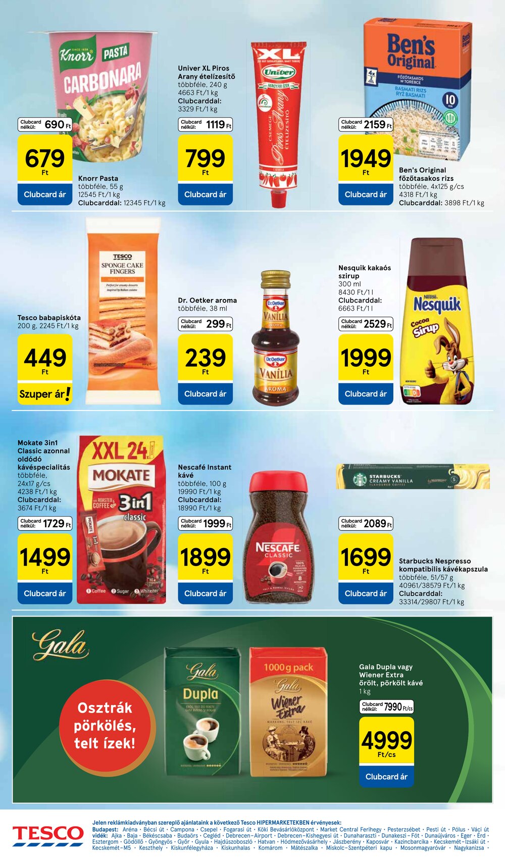 Tesco akciós újság 2026.03.12-től - 22. oldal.