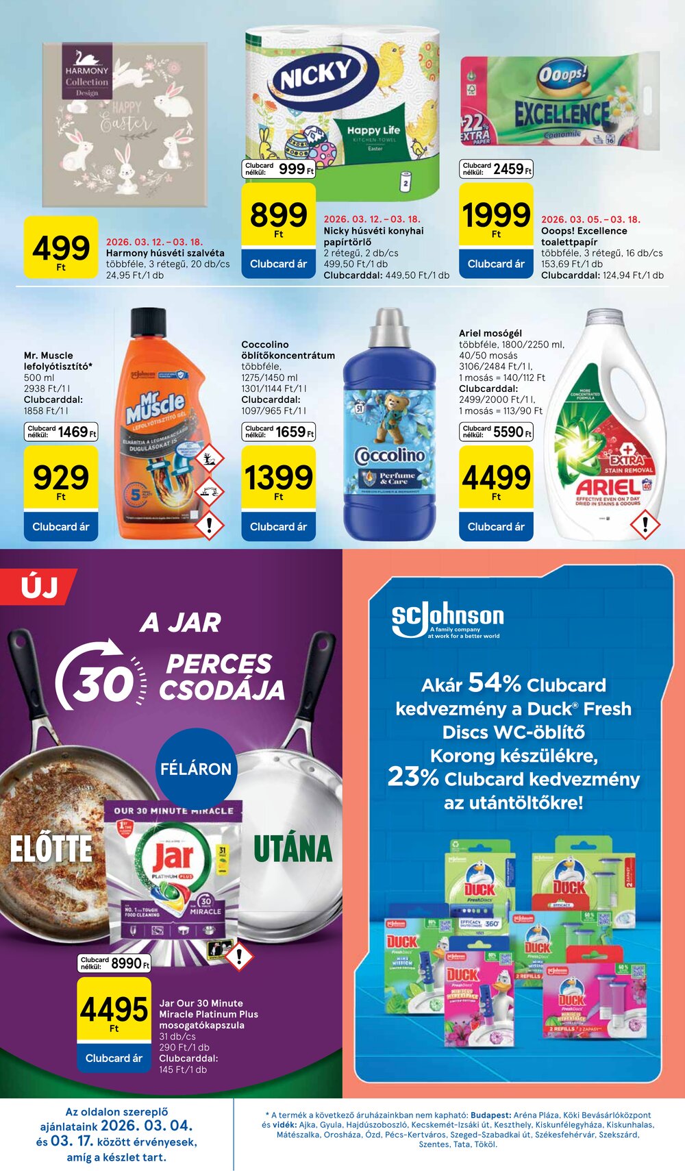 Tesco akciós újság 2026.03.12-től - 30. oldal.