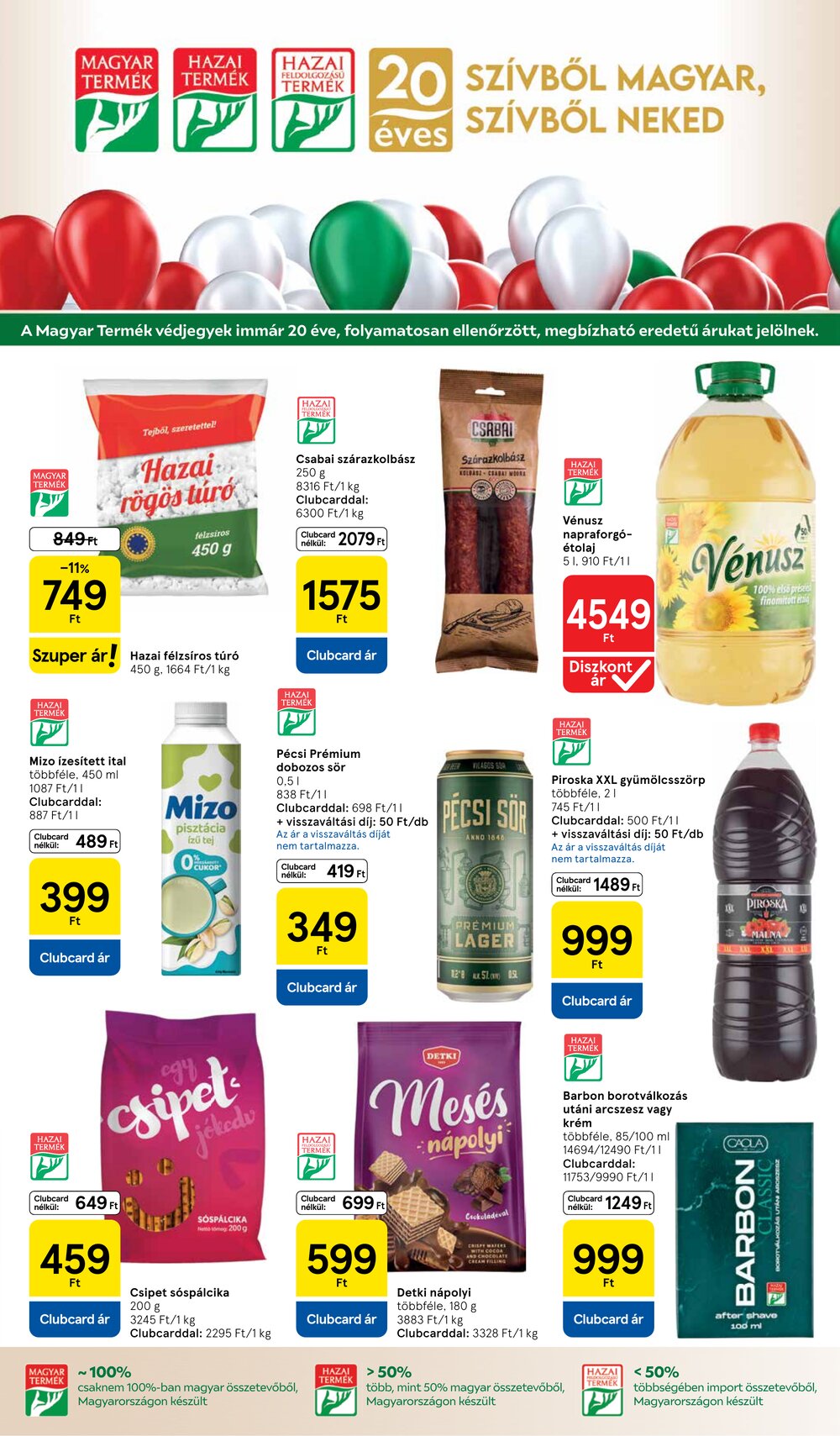 Tesco akciós újság 2026.03.12-től - 9. oldal.