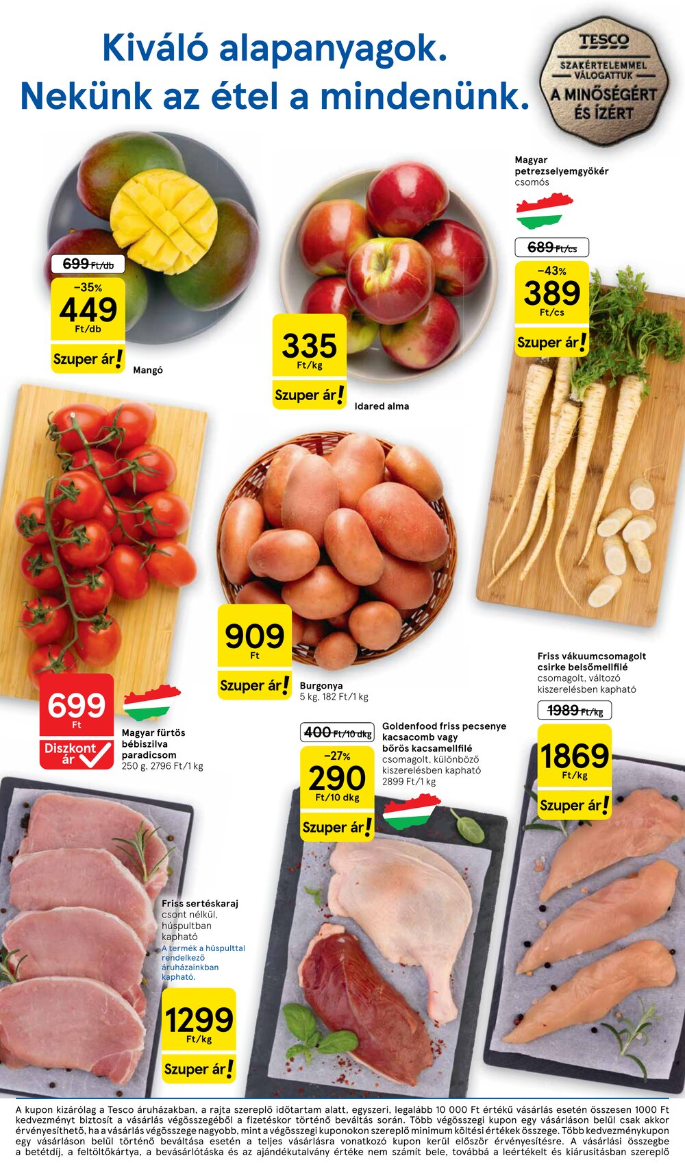 Tesco akciós újság 2026.03.12-től - 2. oldal.